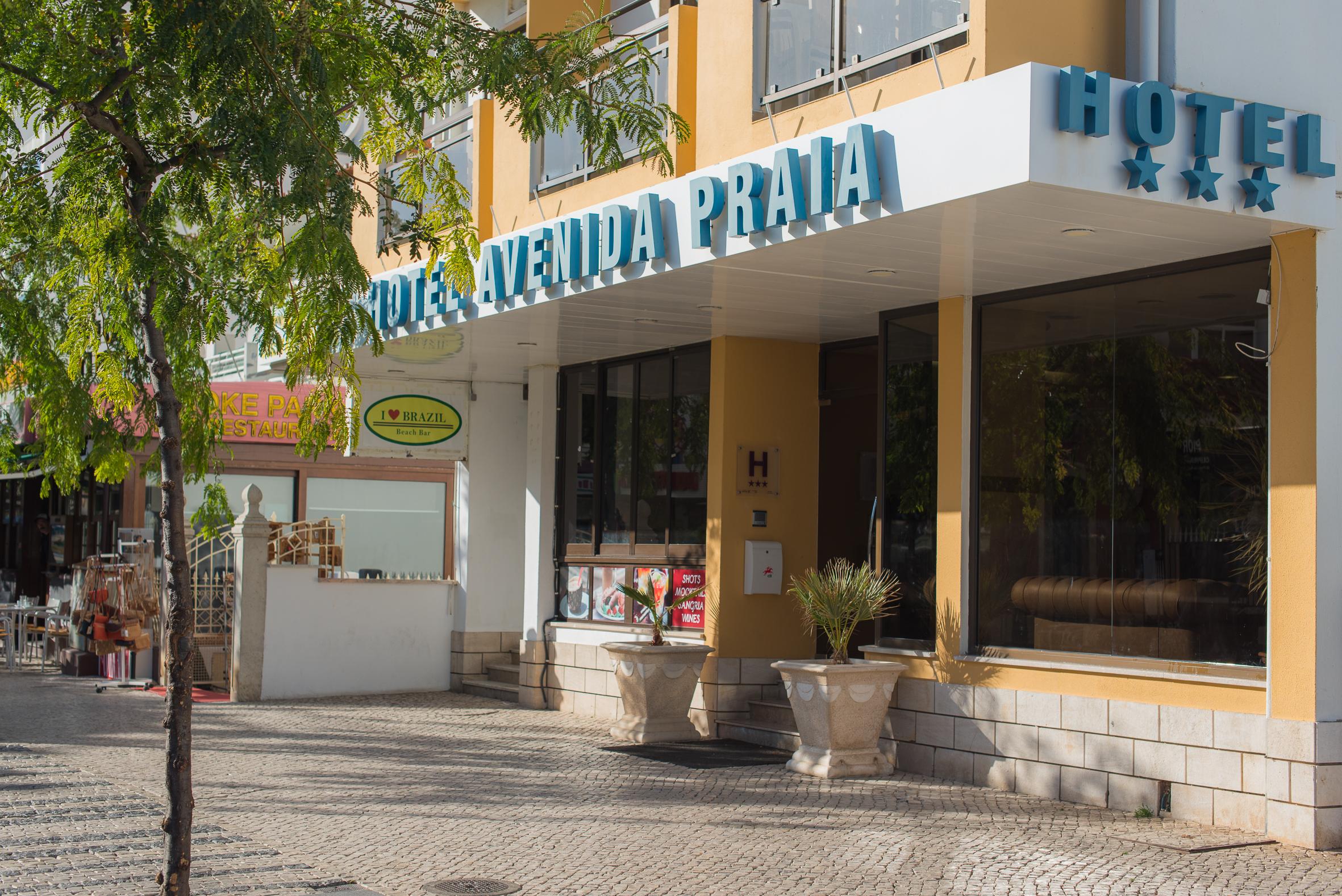 Hotel Avenida Praia Portimão Exterior foto
